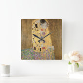 グスタフクリムト | 1907-08キス スクエア壁時計 (ホーム)