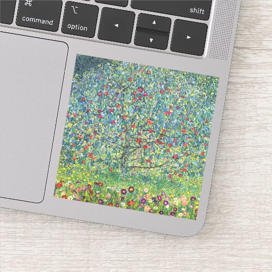 グスタフクリムト- Apple Tree シール (詳細)