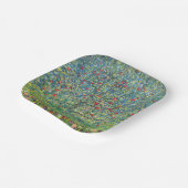 グスタフクリムト- Apple Tree ペーパープレート (傾斜あり)