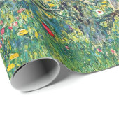 グスタフクリムト- Apple Tree ラッピングペーパー (ロールコーナー)