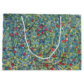 グスタフクリムト- Apple Tree ラージペーパーバッグ (裏面)