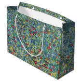 グスタフクリムト- Apple Tree ラージペーパーバッグ (裏面アングル)