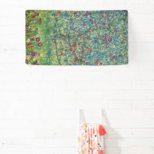 グスタフクリムト- Apple Tree 横断幕 (インサイチュ)