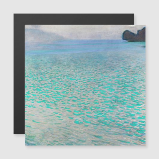 グスタフクリムト-attersee磁気カード (正面/裏面)