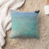 グスタフクリムト-attersee クッション (ブランケット)