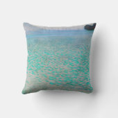 グスタフクリムト-attersee クッション (裏面)