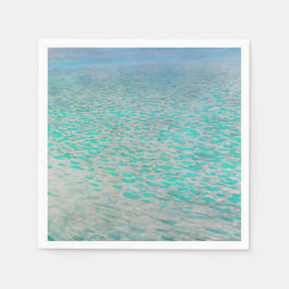 グスタフクリムト-attersee スタンダードカクテルナプキン
