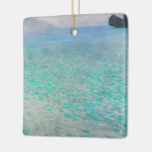 グスタフクリムト-attersee セラミックオーナメント (左)