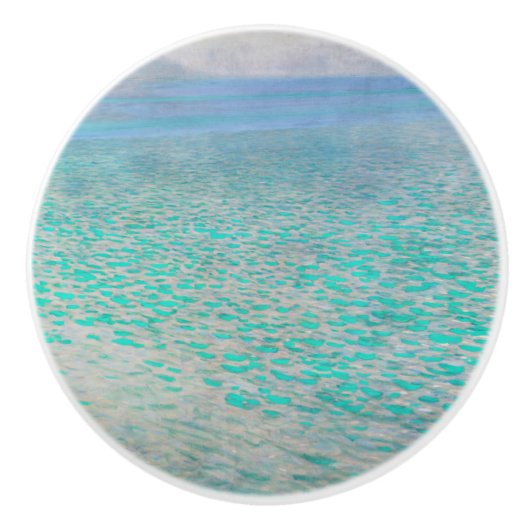 グスタフクリムト-attersee セラミックノブ (正面)