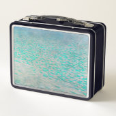 グスタフクリムト-attersee メタルランチボックス (裏面)