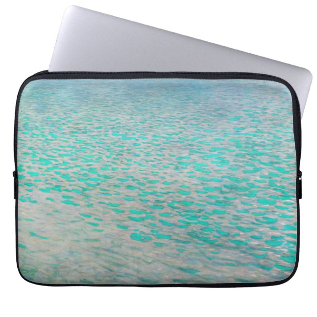 グスタフクリムト-attersee ラップトップスリーブ (正面)