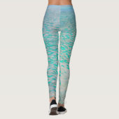 グスタフクリムト-attersee レギンス (裏面)