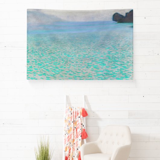 グスタフクリムト-attersee 横断幕 (インサイチュ)