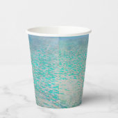 グスタフクリムト-attersee 紙コップ (左)