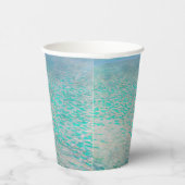 グスタフクリムト-attersee 紙コップ (右)