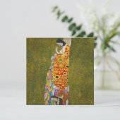 グスタフクリムト- Hope II サンキューカード (スタンド正面)