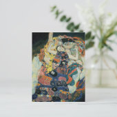 グスタフクリムト: "The Maiden" ポストカード (スタンド正面)