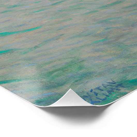 グスタフクリムトattersee ポスター (コーナー)