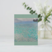 グスタフクリムトattersee ポストカード (スタンド正面)