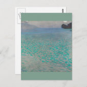 グスタフクリムトattersee ポストカード (正面/裏面)
