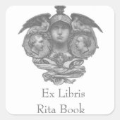 グスタフドレイラストレーションズバイエルン スクエアシール (正面)