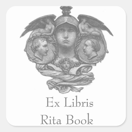 グスタフドレイラストレーションズバイエルン スクエアシール (正面)