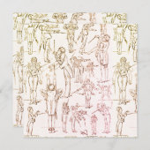 グスタフマーラー – 指揮 招待状 (正面/裏面)