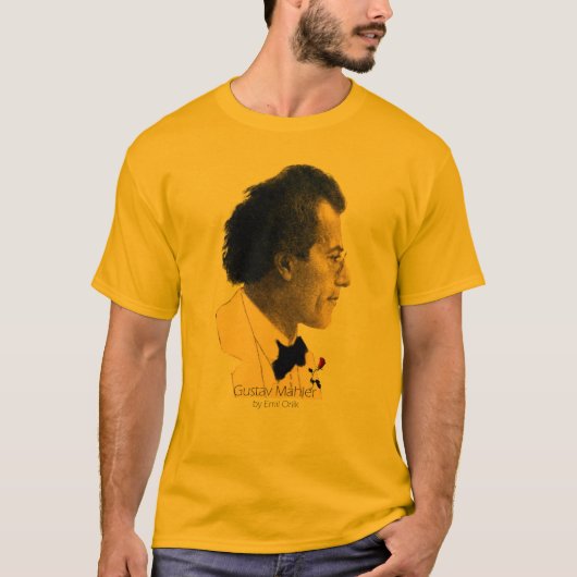 グスタフマーラーTシャツ Tシャツ (正面)