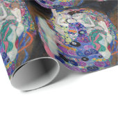 グスタフ絵画クリムトズヴァージン ラッピングペーパー (ロールコーナー)