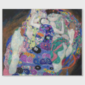 グスタフ絵画クリムトズヴァージン ラッピングペーパー (フラット)