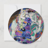 グスタフ絵画クリムトズヴァージン 招待状 (正面)