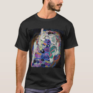 グスタフ絵画クリムトズヴァージン Tシャツ
