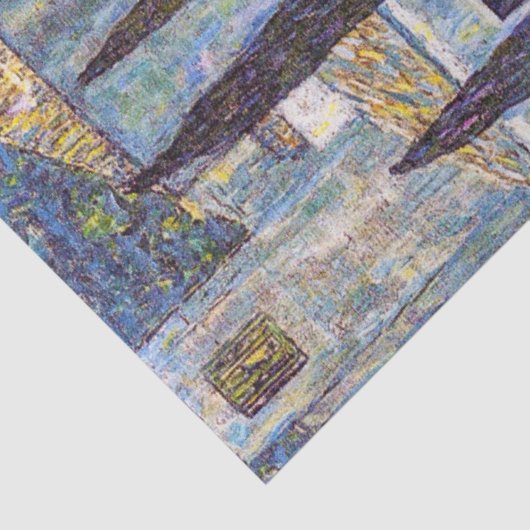 グスタフ・カソンにある教会クリムト 薄葉紙 (詳細)