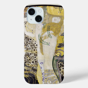 グスタフ・クリムトによるヒドラ（別名 水の蛇 I） iPhone 15ケース