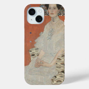グスタフ・クリムトによるフリッツァ・リードラーの肖像 iPhone 15ケース