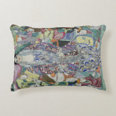 グスタフ・クリムトによるフリーデリーケ・マリア・ビールの肖像 アクセントクッション (正面)