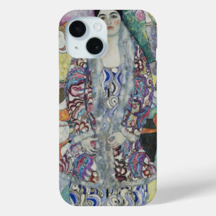 グスタフ・クリムトによるフリーデリーケ・マリア・ビールの肖像 iPhone 15ケース