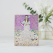 グスタフ・クリムトによるマダ・プリマヴェージ ポストカード (スタンド正面)