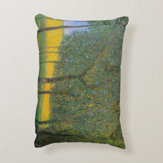 グスタフ・クリムトによる果樹、ヴィンテージ・アール・ヌーボー アクセントクッション (裏面(縦))