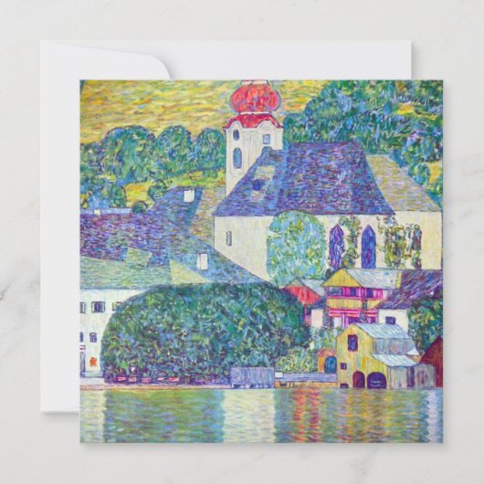 グスタフ・クリムトによる聖ヴォルフガング教会、ヴィクトリアン・アート (正面)