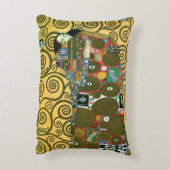 グスタフ・クリムトによる『抱擁』(ふりわたし) アクセントクッション (裏面(縦))