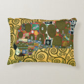 グスタフ・クリムトによる『抱擁』(ふりわたし) アクセントクッション (裏面)