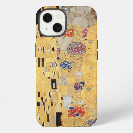 グスタフ・クリムトによる「接吻」 iPhoneケース (裏面)