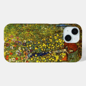グスタフ・クリムトによる「Farm Garden with Crucifix」 Case-Mate iPhoneケース (裏面 (横))