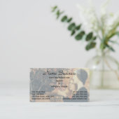 グスタフ・クリムトのツバメソウの二人の少女 名刺 (スタンド正面)