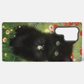 グスタフ・クリムトの子猫 SAMSUNG GALAXYケース (裏面横)