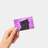 グスタフ・クリムトの猫 バッジ (手持ち)