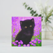 グスタフ・クリムトの猫 招待状 (スタンド正面)