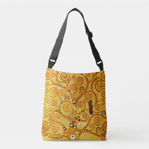 グスタフ・クリムトの生命の樹:アール・ヌーヴォー・シンボリズム クロスボディバッグ