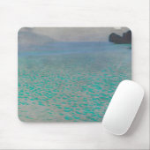 グスタフ・クリムトの「アッターゼー湖」ヴィンテージ ファインアート マウスパッド (マウス)